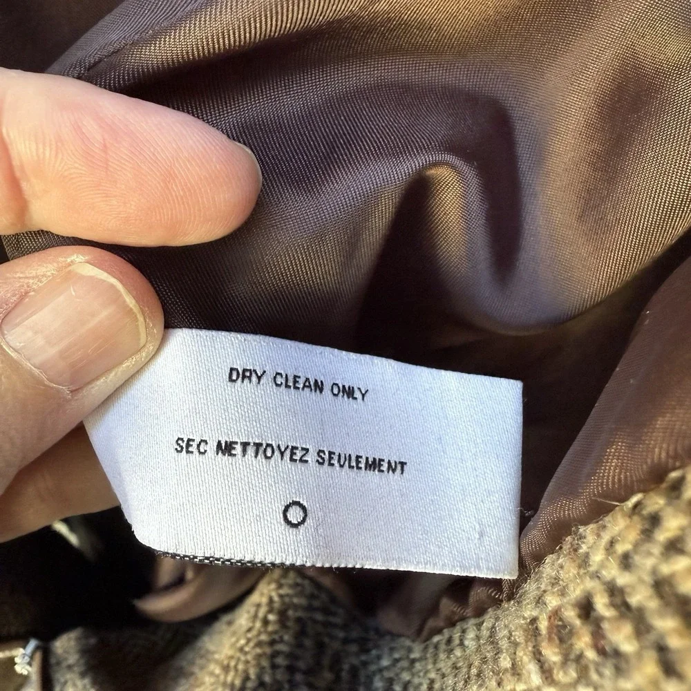 Laundry By Shelli Segal Tan‎ Belted Wool Coat